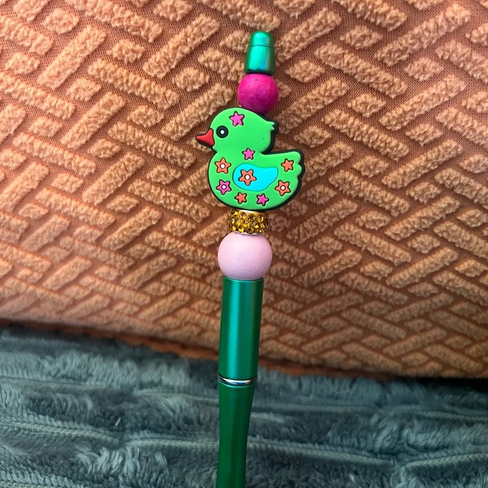 Green Duck Decorative Pen